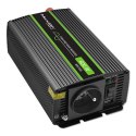 Przetwornica napięcia Monolith | 300W | 600W | 24V na 230V | Czysty Sinus Qoltec