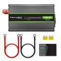 Przetwornica napięcia Monolith | 300W | 600W | 24V na 230V | Czysty Sinus Qoltec
