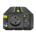 Przetwornica napięcia Monolith | 300W | 600W | 24V na 230V | Czysty Sinus Qoltec