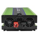 Przetwornica napięcia Monolith | ładowanie baterii | UPS | 1000W | 2000W | 12V na 230V | Czysty Sinus | LCD Qoltec