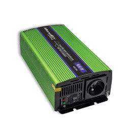 Przetwornica napięcia Monolith | ładowanie baterii | UPS | 300W |600W | 12V na 230V | Czysty Sinus Qoltec