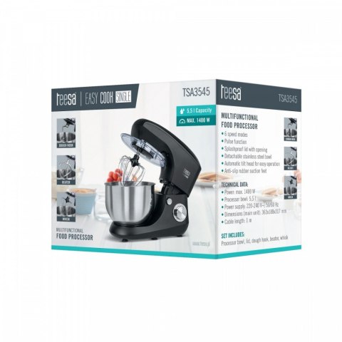 Robot kuchenny Easy Cook SINGLE Czarny TEESA