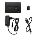 Stacja dokujca dysków 2x SSD M.2 SATA | NGFF | USB typ C Qoltec