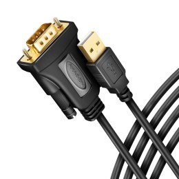 ADS-1PQN Adapter USB 2.0 > RS-232 Port szeregowy, 1,5m kabel, chip FTDI AXAGON