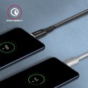 BUCM-CM15AB Kabel USB-C - USB-C 2.0, 1.5m, PD 60W, 3A, ALU, oplot Czarny AXAGON