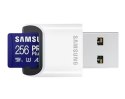 Karta pamięci microSD PRO Plus MB-MD256SB/WW 256GB + czytnik Samsung
