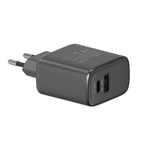 Ładowarka sieciowa 30W Quick Charge, Power Delivery 3.0, LA-06/B Savio