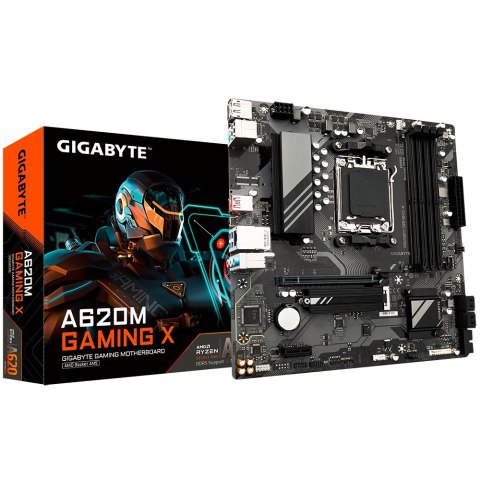 Płyta główna A620M GAMING X AM5 4DDR5 HDMI/DP M.2 mATX Gigabyte