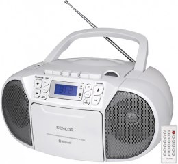 Radiomagnetofon z CD SPT 3907W MP3, USB, Bluetooth Sencor