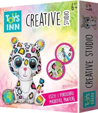 Zestaw kreatywny do szycia i kolorowania Creative Studio panda