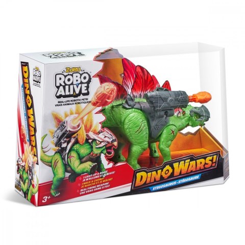 Figurka interaktywna Robo Alive Dino Wars Stegozaur ZURU Robo Alive Figurka interaktywna Robo Alive Dino Wars Stegozaur ZURU Robo Alive
