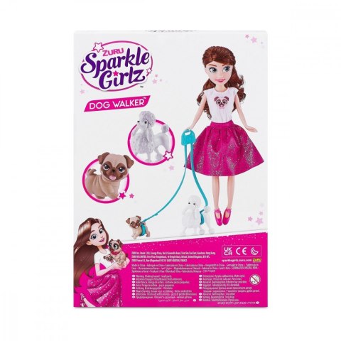 Lalka 10.5 cala Zestaw Spacer z psem ZURU Sparkle Girlz Lalka 10.5 cala Zestaw Spacer z psem ZURU Sparkle Girlz