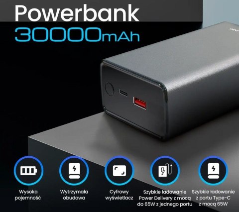 Powerbank EPB-127 szary EX.19553 Extralink