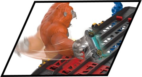 Tor samochodowy z 4 torami Atak Goryla ZURU Metal Machines Tor samochodowy z 4 torami Atak Goryla ZURU Metal Machines