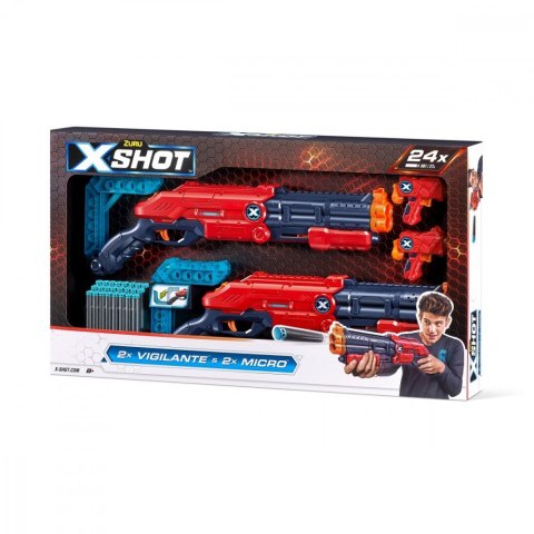 Wyrzutnia Excel Double Vigilante 24 strzałek ZURU X-Shot Wyrzutnia Excel Double Vigilante 24 strzałek ZURU X-Shot