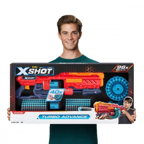 Wyrzutnia Excel Turbo Advance 96 strzałek ZURU X-Shot Wyrzutnia Excel Turbo Advance 96 strzałek ZURU X-Shot