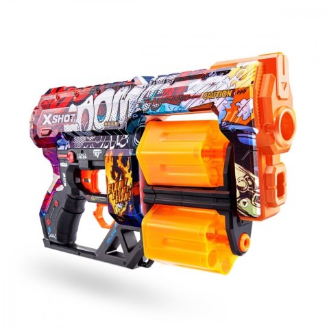 Wyrzutnia SKINS DREAD (12 Strzałek) Wyrzutnia wzór A ZURU X-Shot Wyrzutnia SKINS DREAD (12 Strzałek) Wyrzutnia wzór A ZURU X-Shot