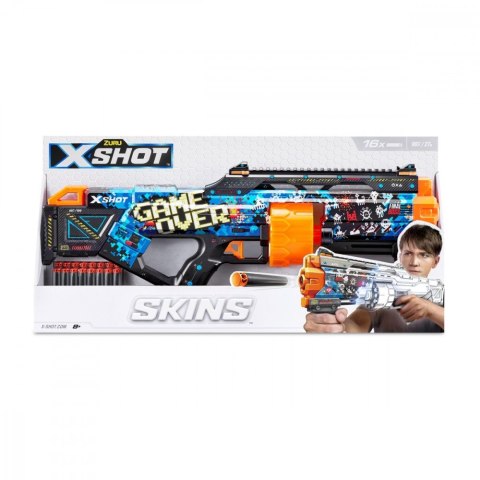 Wyrzutnia SKINS-LAST STAND (16 Strzałek) ZURU X-Shot Wyrzutnia SKINS-LAST STAND (16 Strzałek) ZURU X-Shot