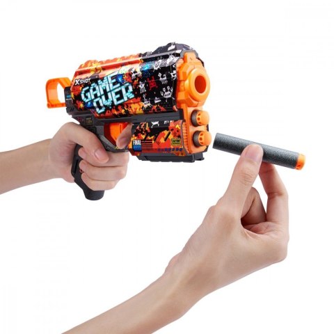 Wyrzutnia wzór E SKINS-FLUX (8 Strzałek) ZURU X-Shot Wyrzutnia wzór E SKINS-FLUX (8 Strzałek) ZURU X-Shot