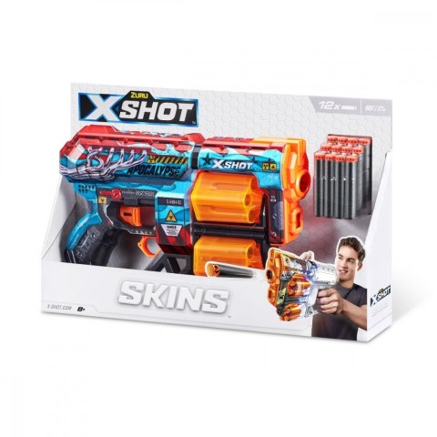 Wyrzutnia wzór G SKINS-DREAD (12 Strzałek) ZURU X-Shot Wyrzutnia wzór G SKINS-DREAD (12 Strzałek) ZURU X-Shot