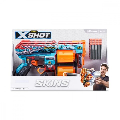Wyrzutnia wzór G SKINS-DREAD (12 Strzałek) ZURU X-Shot Wyrzutnia wzór G SKINS-DREAD (12 Strzałek) ZURU X-Shot
