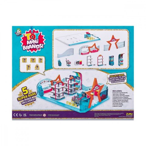 Zestaw figurek Mini Brands Mini sklep z zabawkami ZURU 5 Surprise Zestaw figurek Mini Brands Mini sklep z zabawkami ZURU 5 Surprise