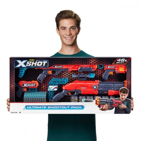 Zestaw wyrzutni Pakiet Ultimate Shootout Vigilante ZURU X-Shot Zestaw wyrzutni Pakiet Ultimate Shootout Vigilante ZURU X-Shot