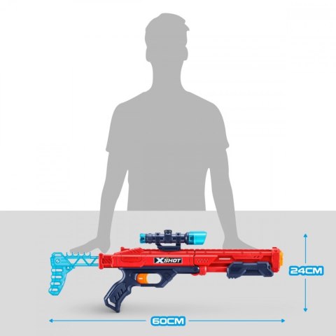 Zestaw wyrzutni X-Shot Excel Double Hawk Eye & Double Micro Combo ZURU X-Shot Zestaw wyrzutni X-Shot Excel Double Hawk Eye & Double Micro Combo ZURU X-Shot