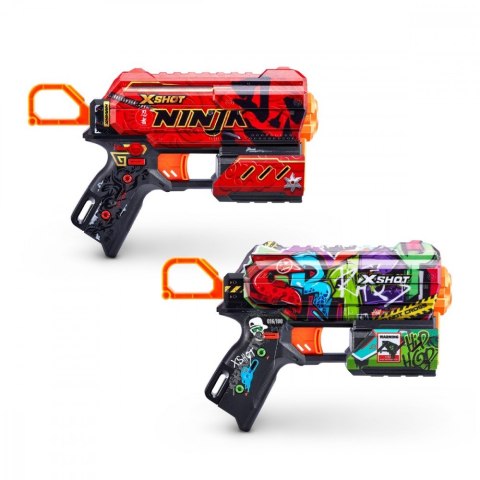 Zestaw wyrzutni Skins Flux 16 strzałek ZURU X-Shot Zestaw wyrzutni Skins Flux 16 strzałek ZURU X-Shot