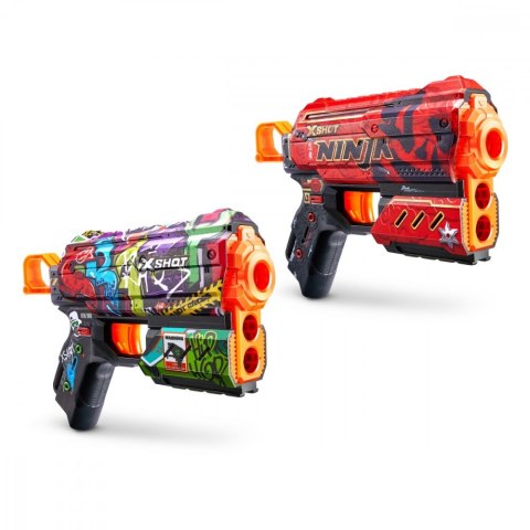 Zestaw wyrzutni Skins Flux 16 strzałek ZURU X-Shot Zestaw wyrzutni Skins Flux 16 strzałek ZURU X-Shot