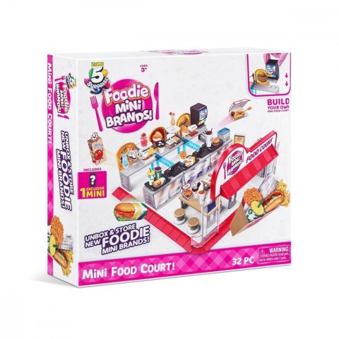 Zestaw z figurkami Mini Brands Mini Food Court ZURU 5 Surprise Zestaw z figurkami Mini Brands Mini Food Court ZURU 5 Surprise
