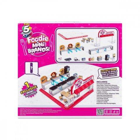 Zestaw z figurkami Mini Brands Mini Food Court ZURU 5 Surprise Zestaw z figurkami Mini Brands Mini Food Court ZURU 5 Surprise