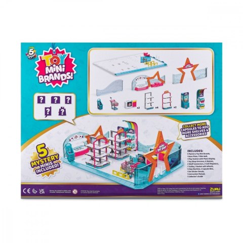 Zestaw z figurkami Mini Brands Mini sklep z zabawkami ZURU 5 Surprise Zestaw z figurkami Mini Brands Mini sklep z zabawkami ZURU 5 Surprise