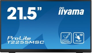 Monitor 21.5 cala T2255MSC-B1 POJ.10PKT.IPS,HDMI,DP,2xUSB 3.0 IIYAMA