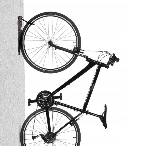 Rowerowy uchwyt ścienny pionowy stal max. obciążenie 30kg Maclean MC-432 Maclean
