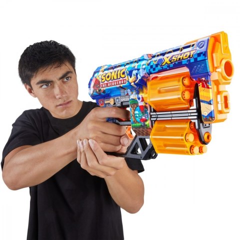 Wyrzutnia Skins Dread Sonic the Hedgehog ZURU X-Shot Wyrzutnia Skins Dread Sonic the Hedgehog ZURU X-Shot