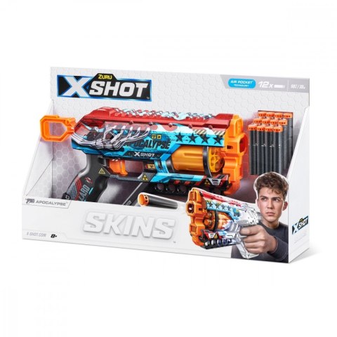 Wyrzutnia Skins Griefer Apocalypse 12 strzałek ZURU X-Shot Wyrzutnia Skins Griefer Apocalypse 12 strzałek ZURU X-Shot