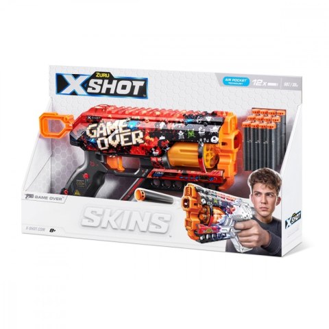 Wyrzutnia Skins Griefer Game Over 12 strzałek ZURU X-Shot Wyrzutnia Skins Griefer Game Over 12 strzałek ZURU X-Shot