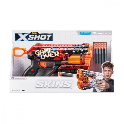Wyrzutnia Skins Griefer Game Over 12 strzałek ZURU X-Shot Wyrzutnia Skins Griefer Game Over 12 strzałek ZURU X-Shot