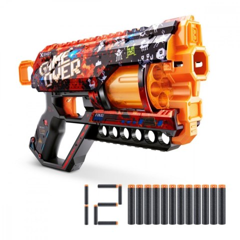 Wyrzutnia Skins Griefer Game Over 12 strzałek ZURU X-Shot Wyrzutnia Skins Griefer Game Over 12 strzałek ZURU X-Shot
