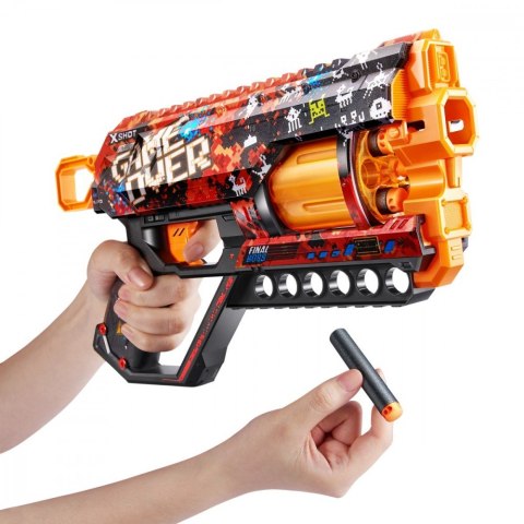 Wyrzutnia Skins Griefer Game Over 12 strzałek ZURU X-Shot Wyrzutnia Skins Griefer Game Over 12 strzałek ZURU X-Shot