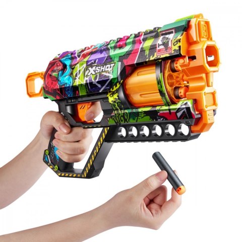 Wyrzutnia Skins Griefer Graffiti 12 strzałek ZURU X-Shot Wyrzutnia Skins Griefer Graffiti 12 strzałek ZURU X-Shot