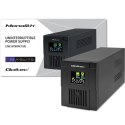 Zasilacz awaryjny UPS | Monolith | 1500VA | 900W | LCD | USB Qoltec