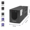 Zasilacz awaryjny UPS | Monolith | 2000VA | 1200W Qoltec