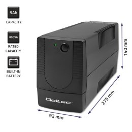 Zasilacz awaryjny UPS | Monolith | 850VA | 480W Qoltec