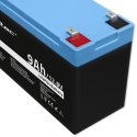 Akumulator LiFePO4 Litowo-Żelazowo-Fforanowy | 12.8V | 9Ah | 115.2Wh | BMS Qoltec
