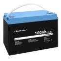 Akumulator LiFePO4 Litowo-Żelazowo-Fosforanowy | 12.8V " 100Ah | 1280Wh | BMS Qoltec