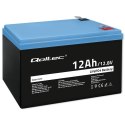 Akumulator LiFePO4 Litowo-Żelazowo-Fosforanowy | 12.8V | 12Ah | 153.6Wh | BMS Qoltec