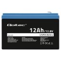 Akumulator LiFePO4 Litowo-Żelazowo-Fosforanowy | 12.8V | 12Ah | 153.6Wh | BMS Qoltec