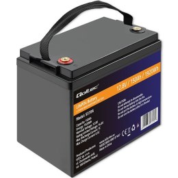 Akumulator LiFePO4 Litowo-Żelazowo-Fosforanowy | 12.8V | 150Ah | 1920Wh | BMS Qoltec